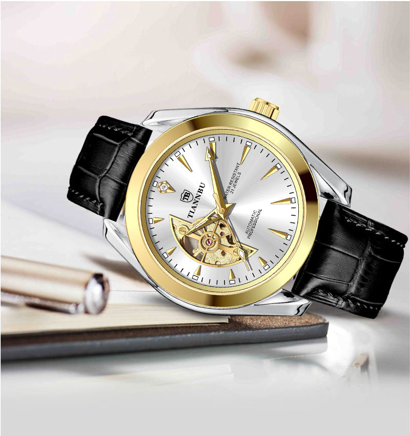 Men's automatic mechanical watch waterproof