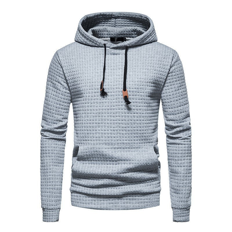 Jacquard Hooded Sweater