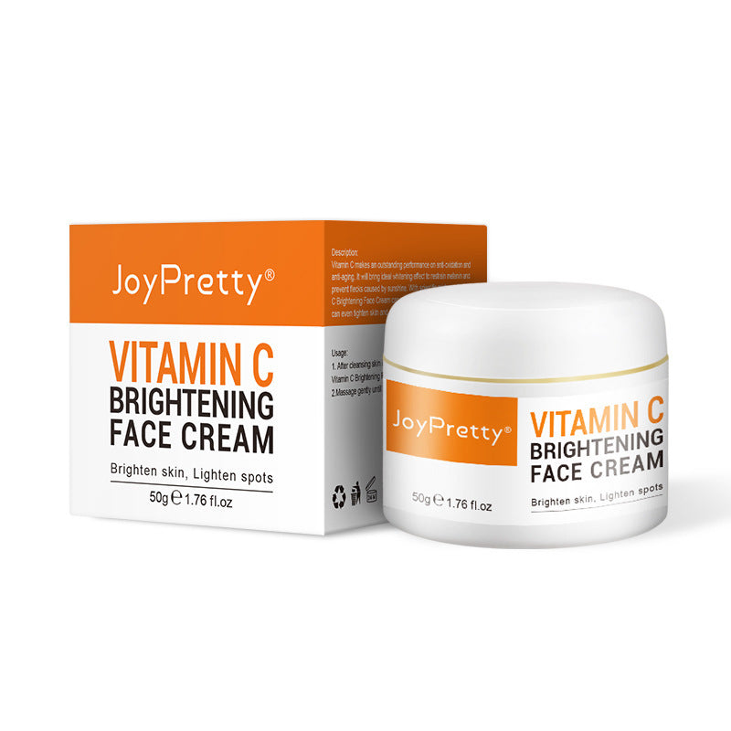 Crema facial de Vitamina C hidratante y humectante
