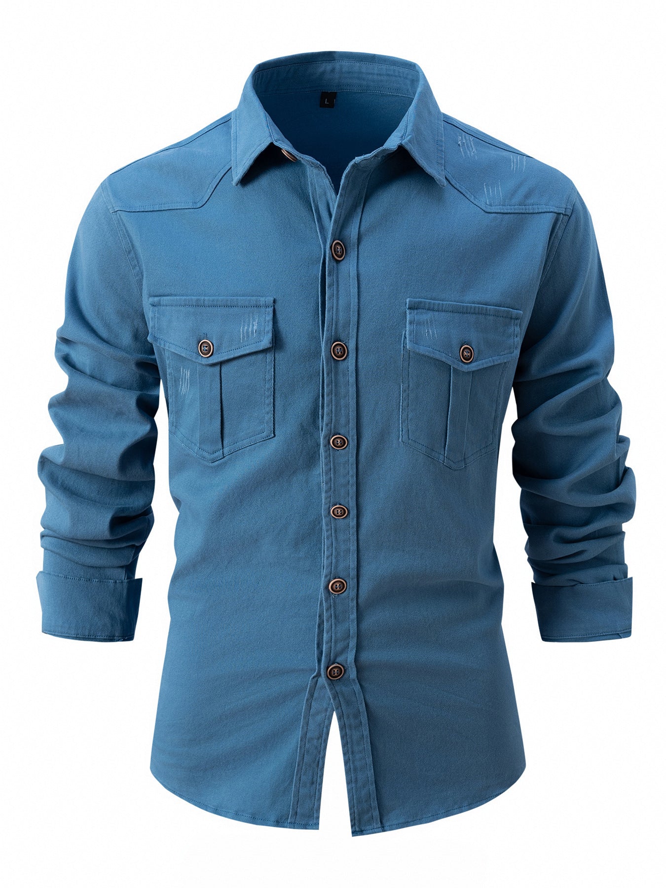 British slim fit men's cotton shirt