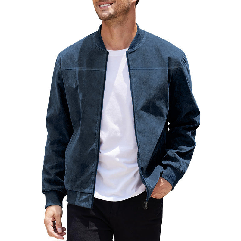 Stand collar pilot jacket