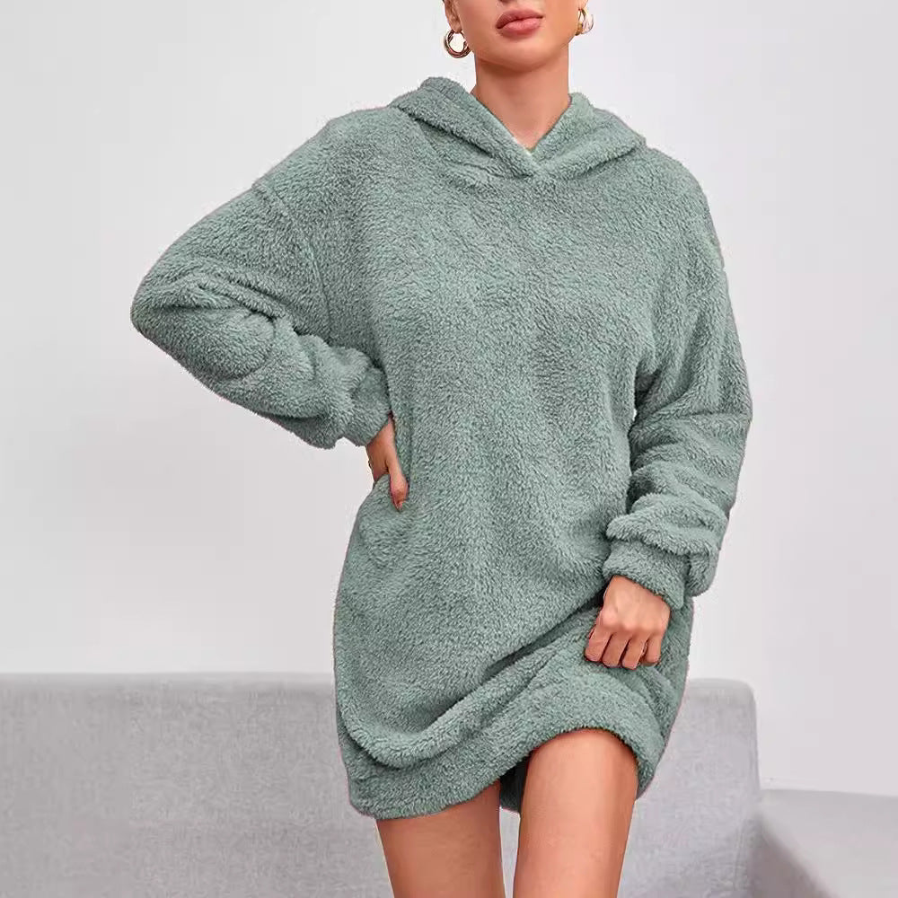 Long-sleeved hooded hoodie