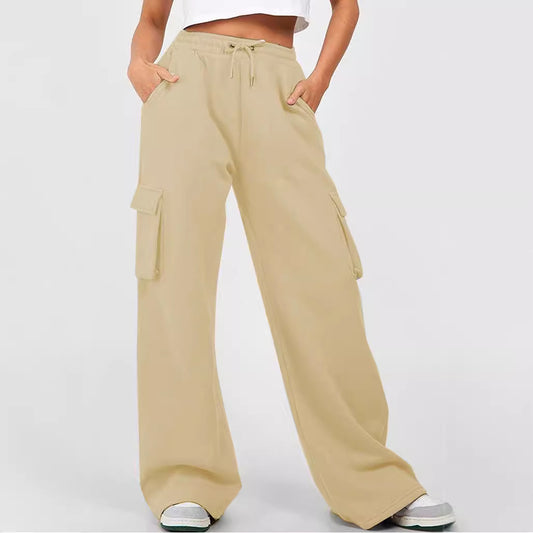 Casual Straight Loose Long Pants