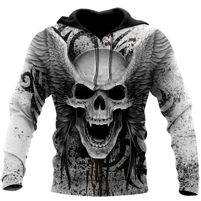 Men's Hooded Sweater Casual Pullover Streetwear