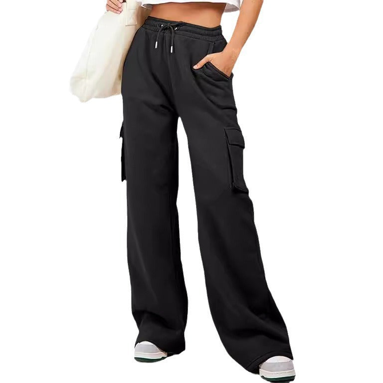 Casual Straight Loose Long Pants