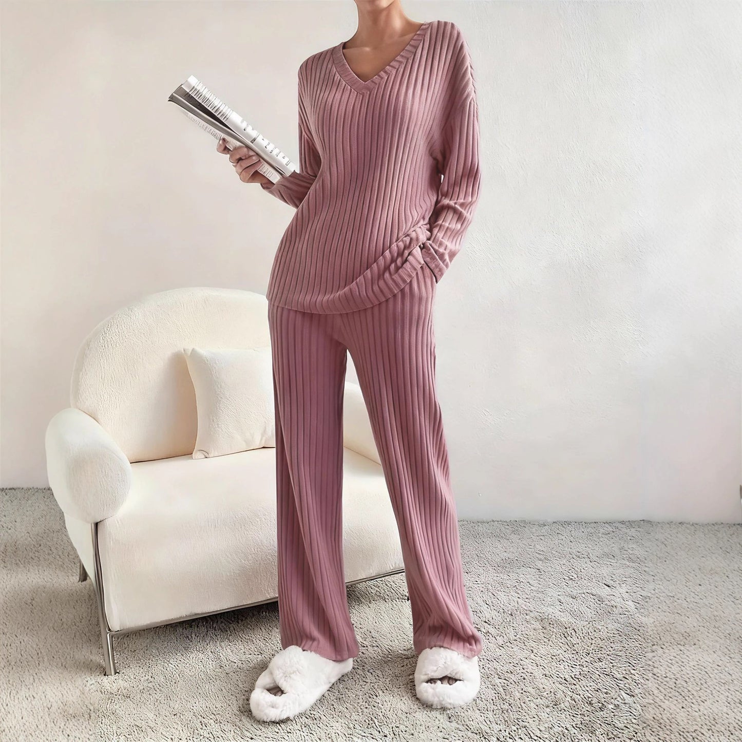 Womens Casual Two-Piece Set