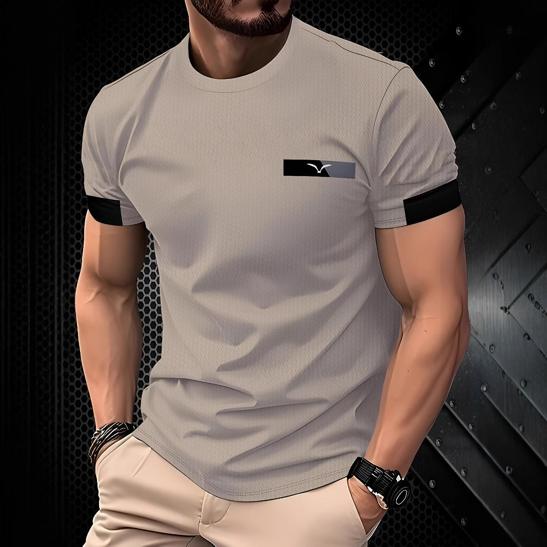 Short-Sleeved Printed T-Shirt Tops