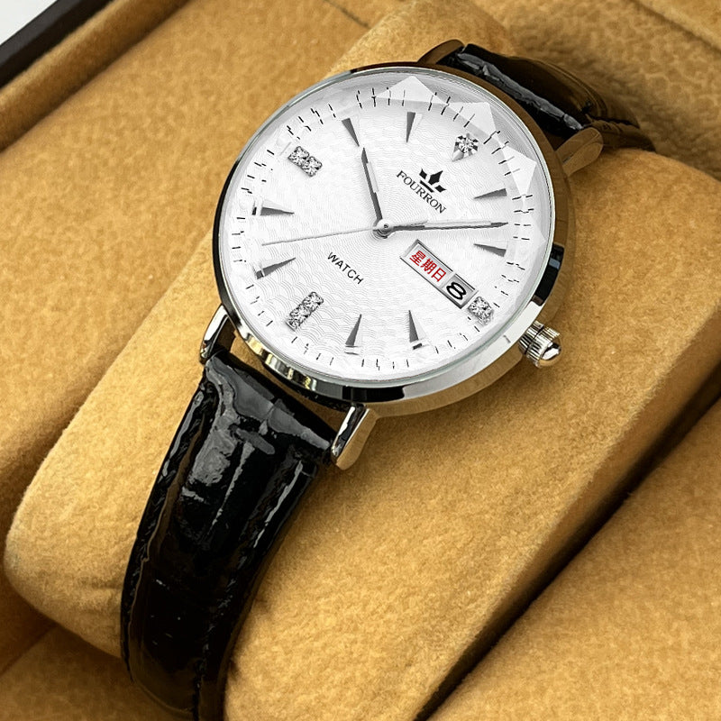 Quartz Movement Women's Glow-in-dark Watch