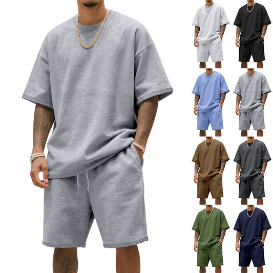 Casual Sports Short-sleeved Shorts suit