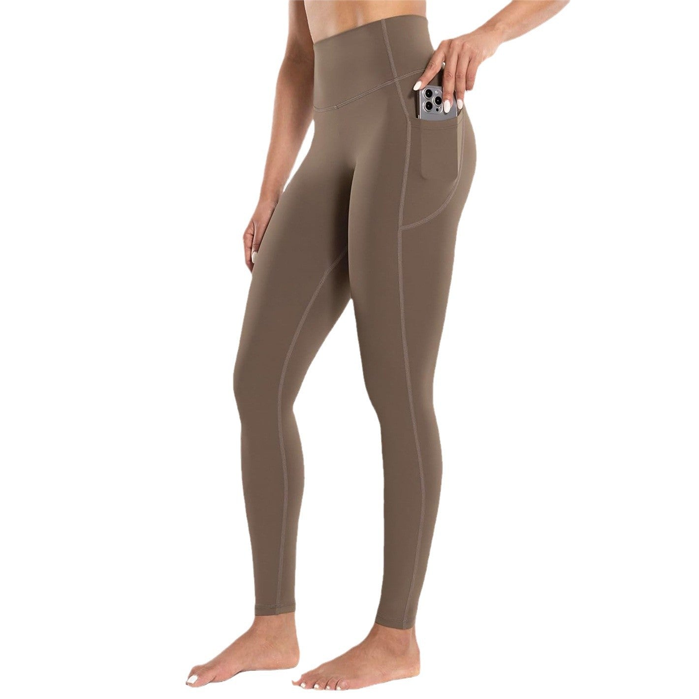 Padded running fitness pants