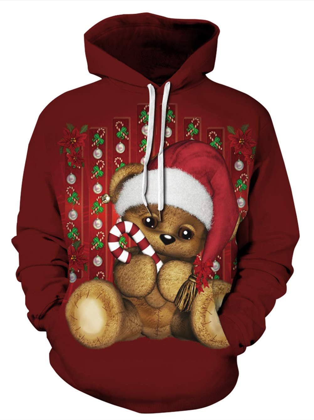 3D Digital Printing Hooded Sweater