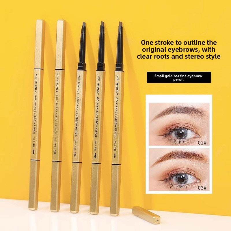 Small Gold Bar Eyebrow Pencil