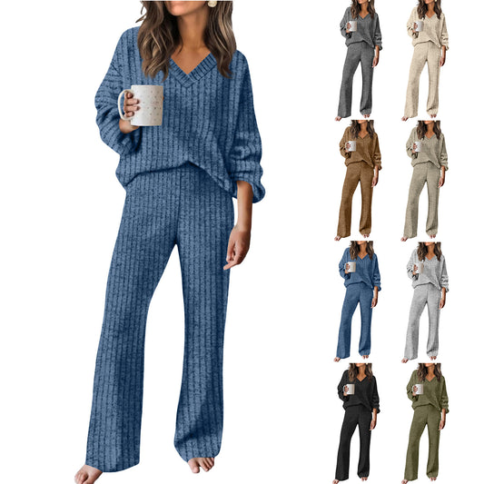 Casual Two-Piece Set with T-Shirt and Pants