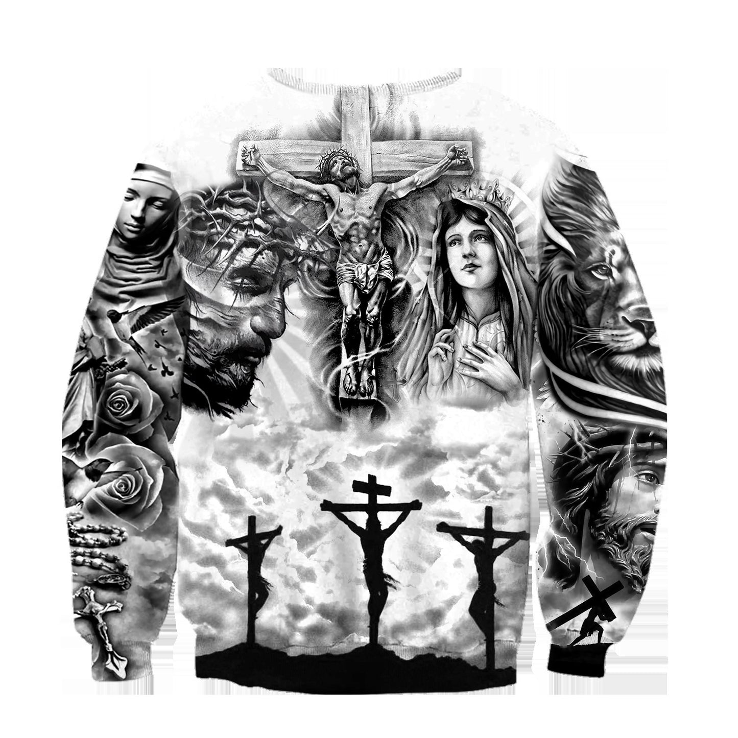 Men's 3D Printed Casual Sweatshirt