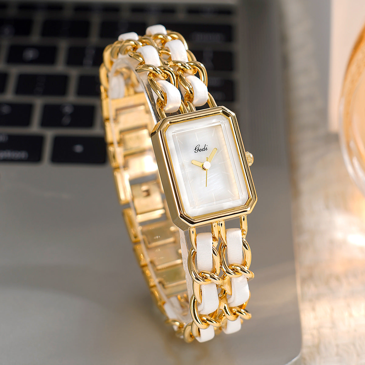 Luxury Square Dial Quartz Watch