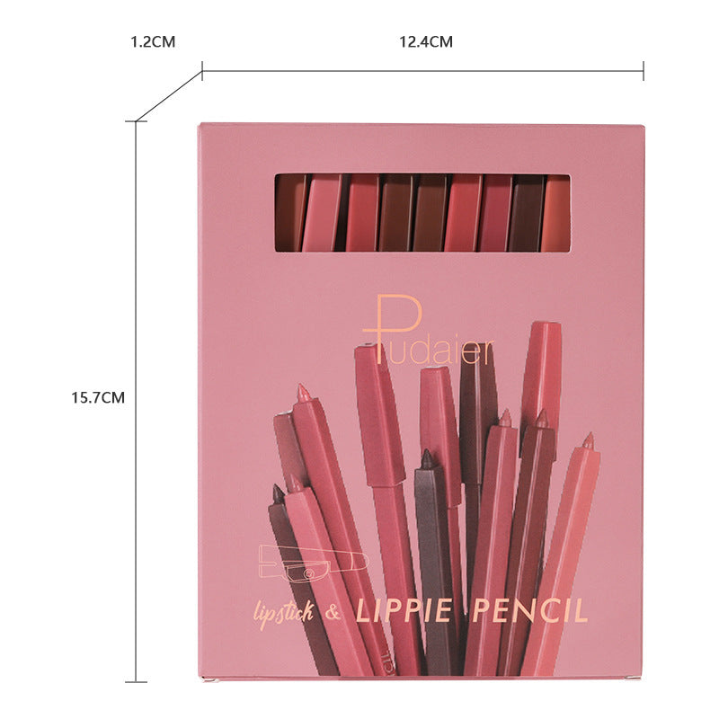 Set of 12 lip liner