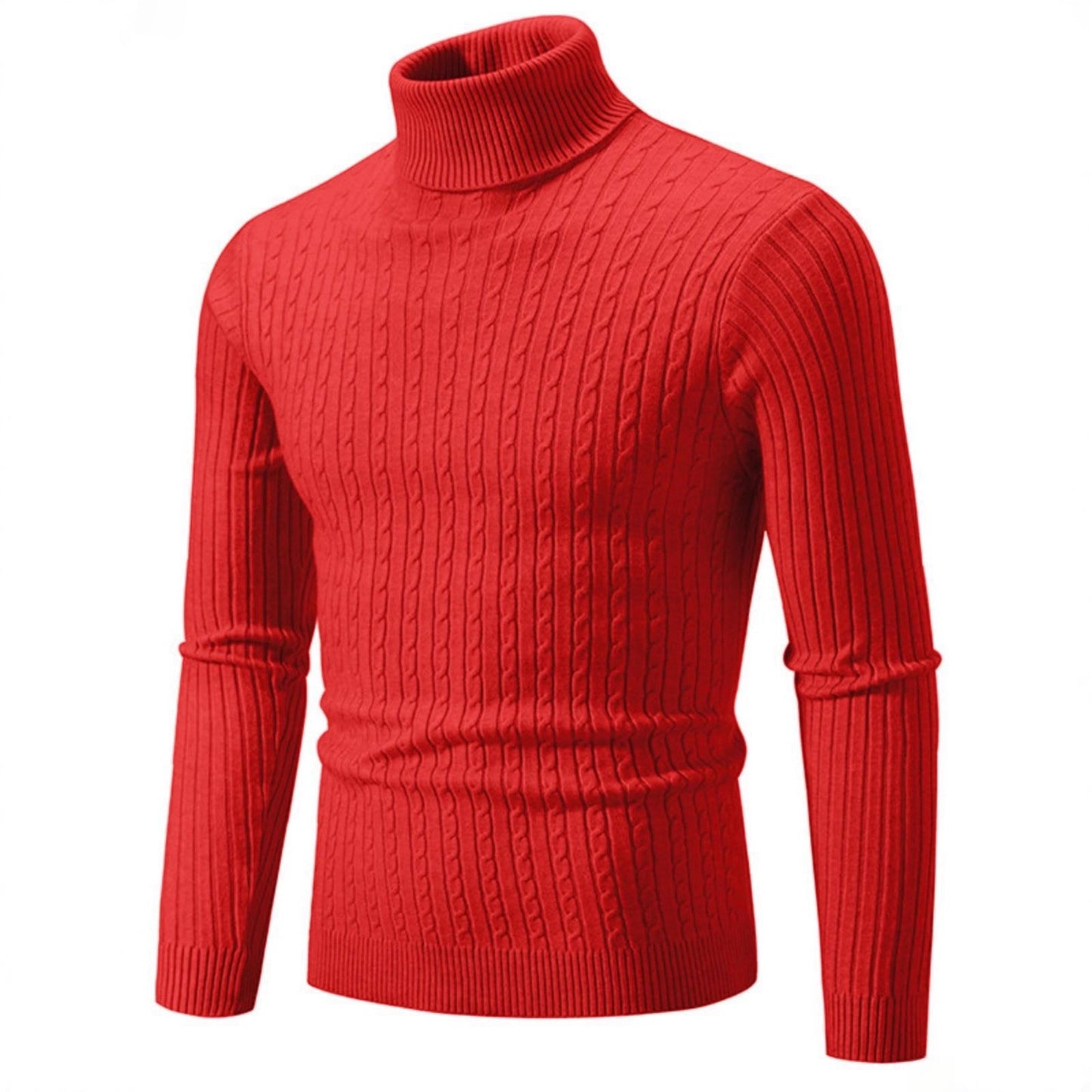 Men's Twist Knit Pullover Sweater