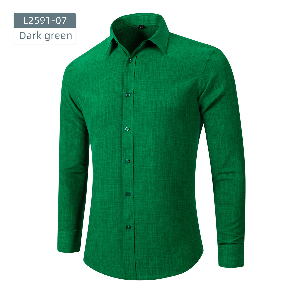 Mens Long Sleeve Business Shirt