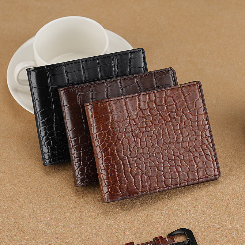 Men?s Bifold PU Leather Wallet