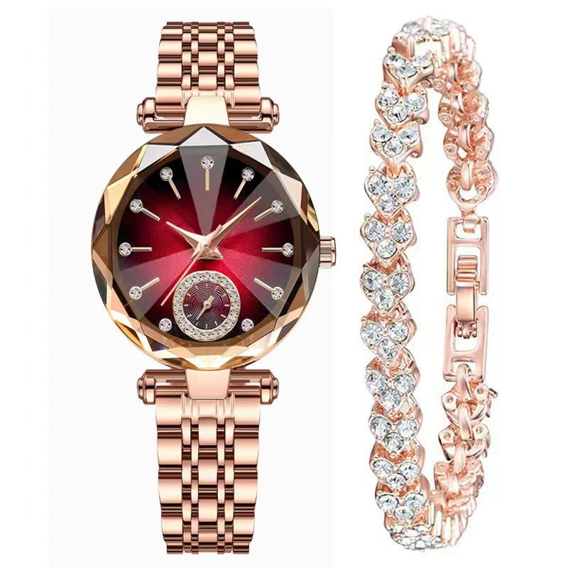 Fashionable ladies' watch with elegant appearance