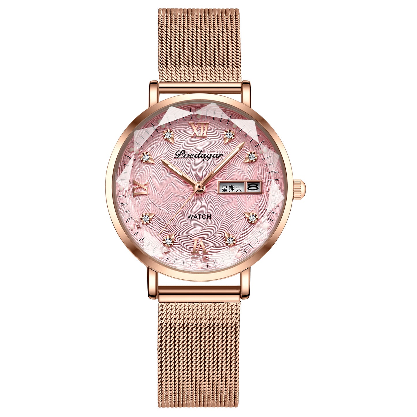Waterproof luminous women's glow-in-the-dark watch