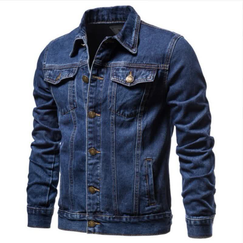 Mens Casual Denim Jacket