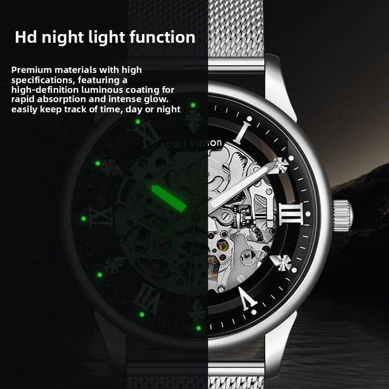 Men's automatic luxury mechanical watch