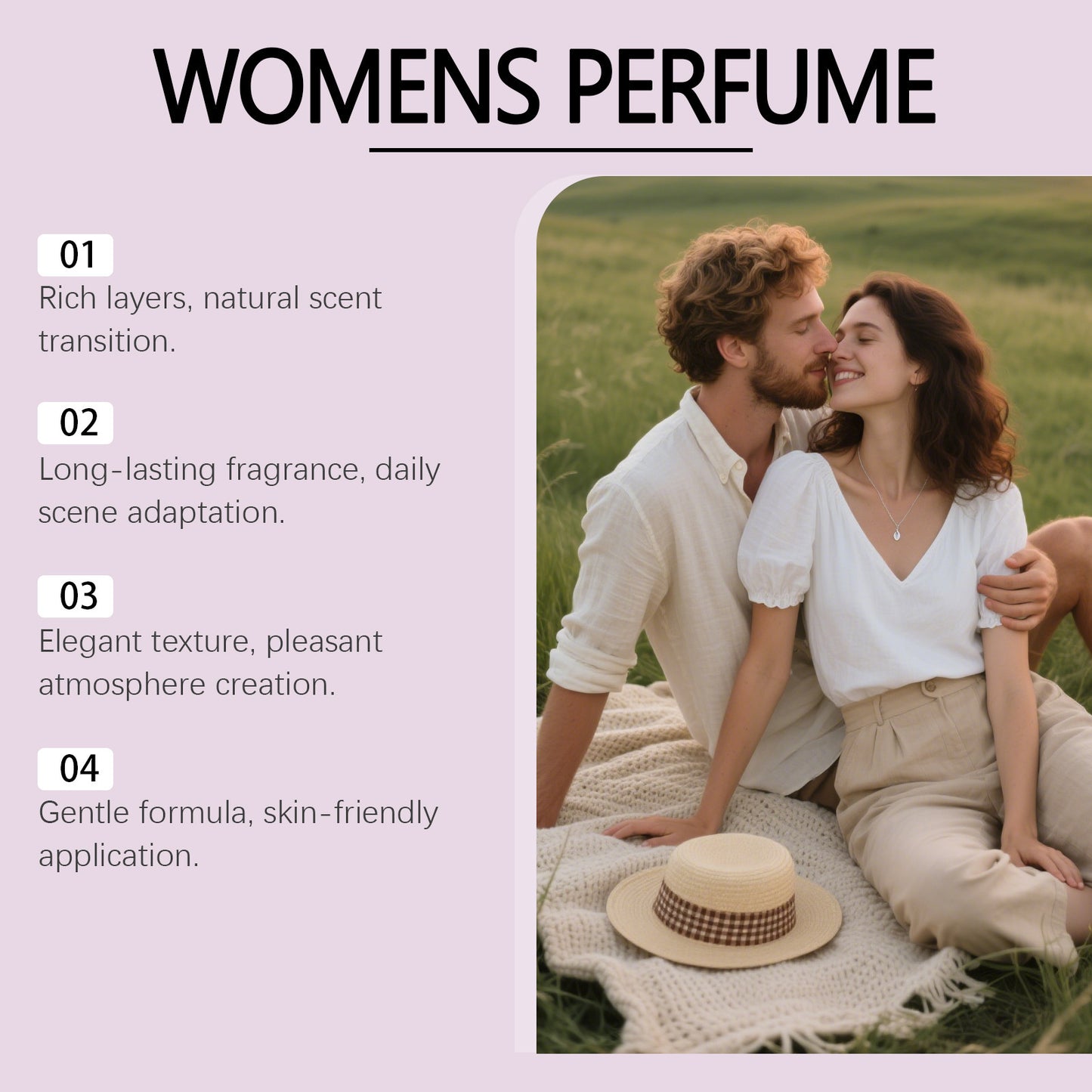 Niche floral-fruity romantic perfume