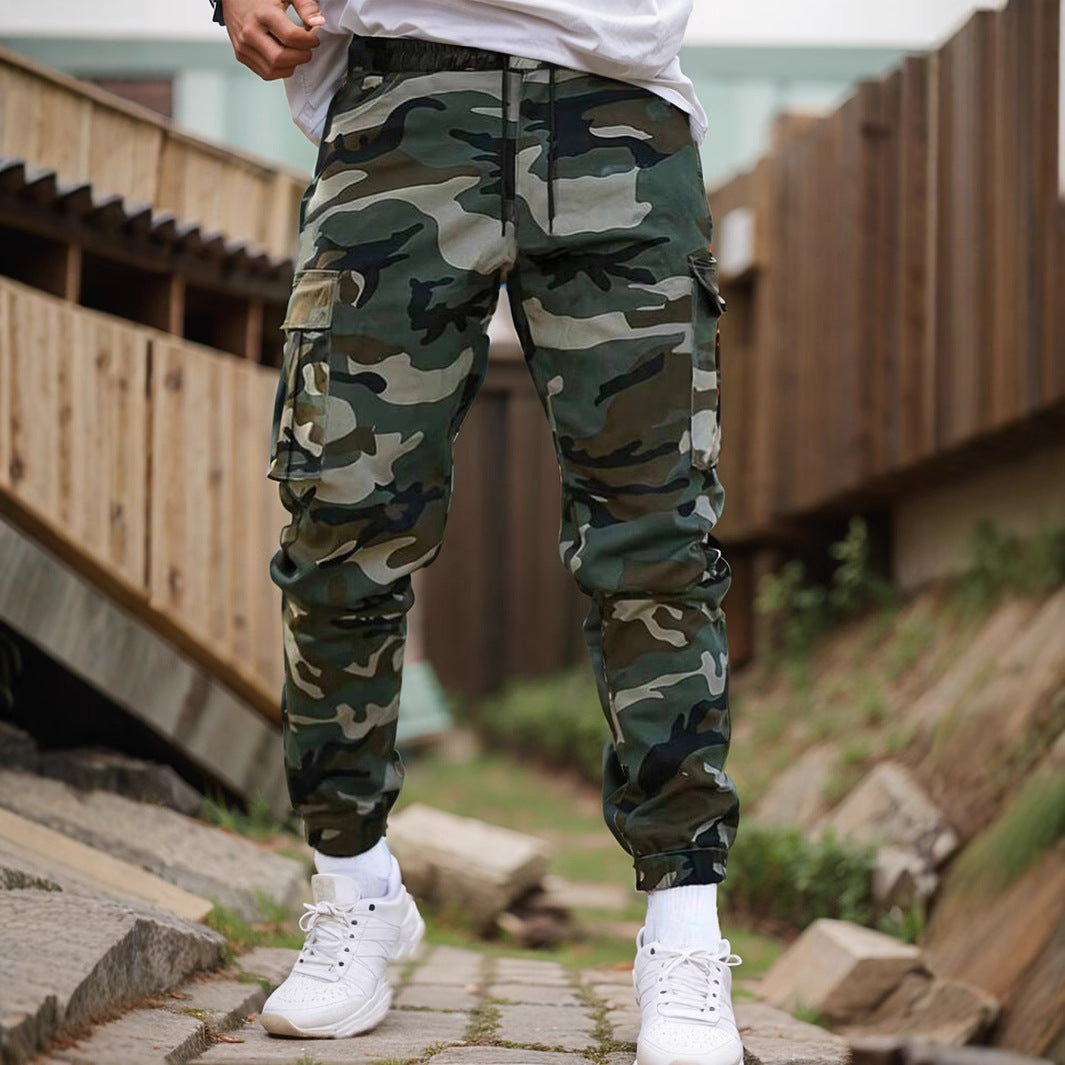 Camouflage work pants