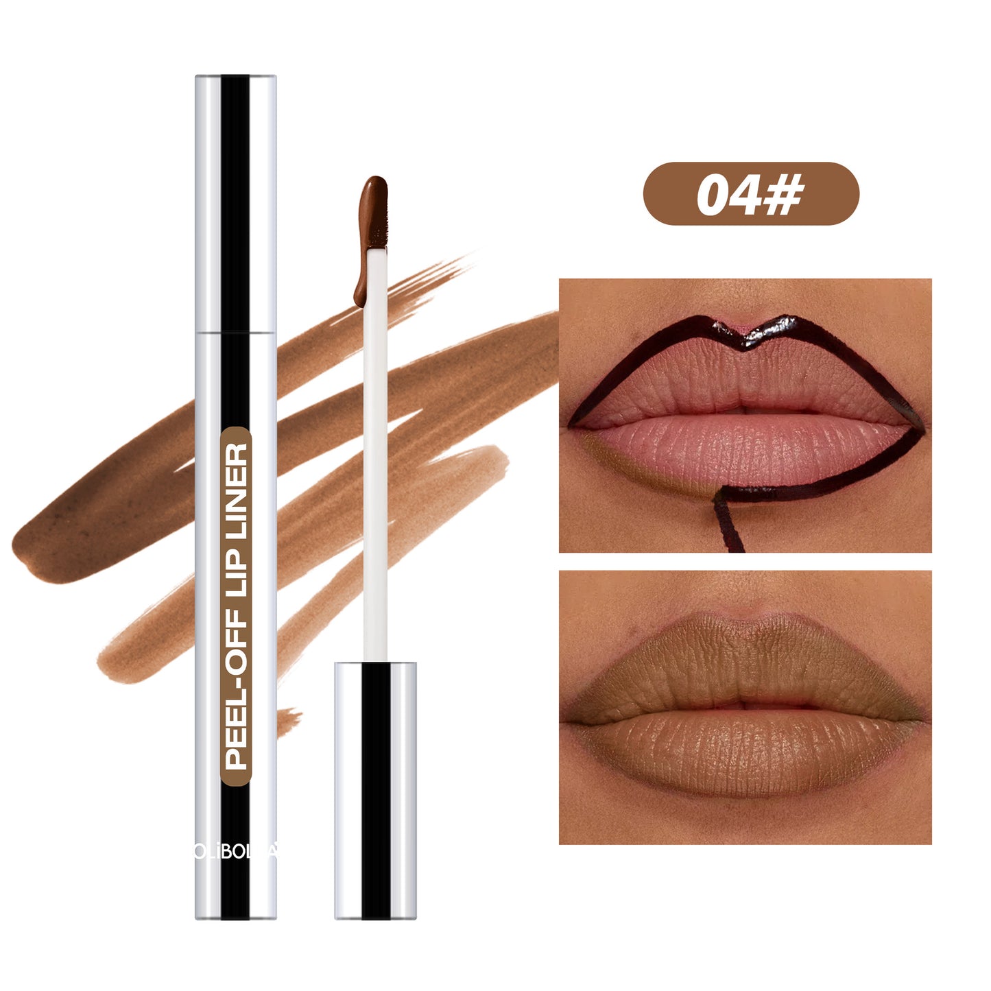 Peel-Off Lip Liner Moisturizing Long-Lasting
