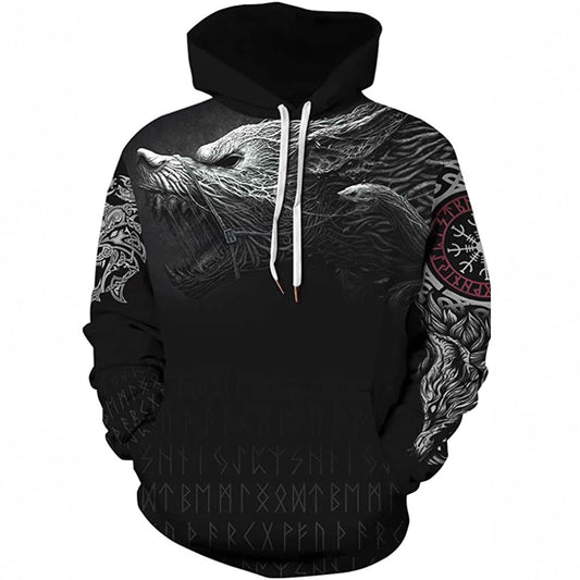 3D Digital Printing Hooded Sweater