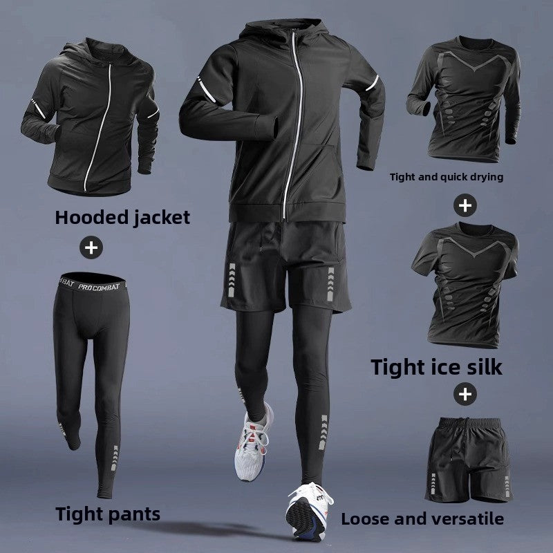 Tight-fit Men's Quick-Drying Sports Suit