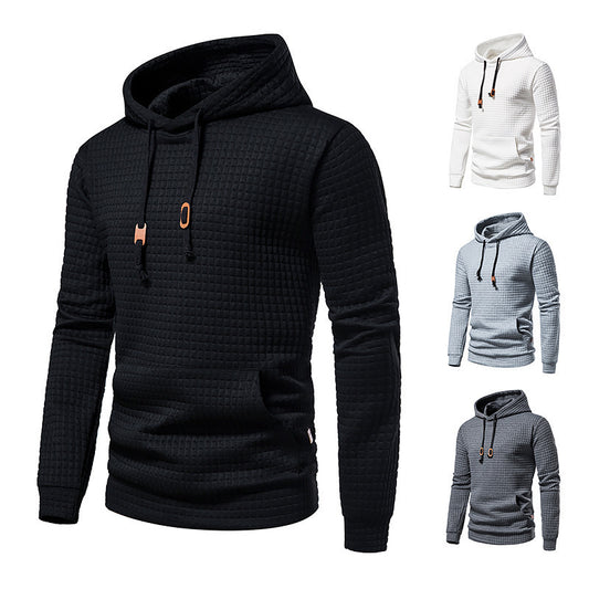 Jacquard Hooded Sweater