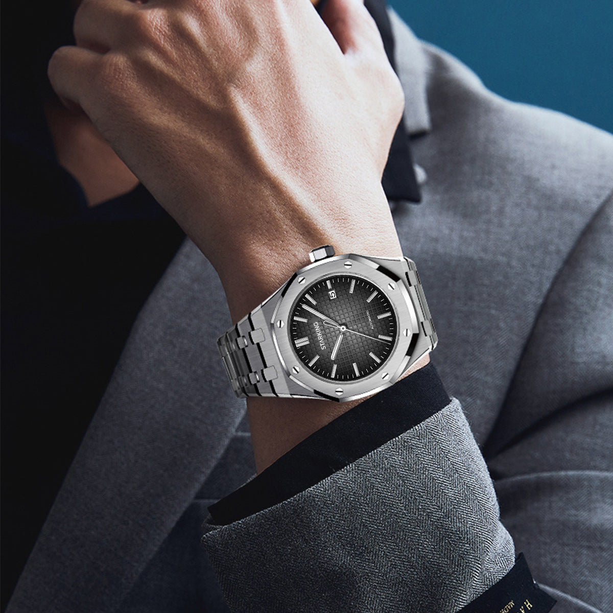 High-end automatic mechanical sapphire watch