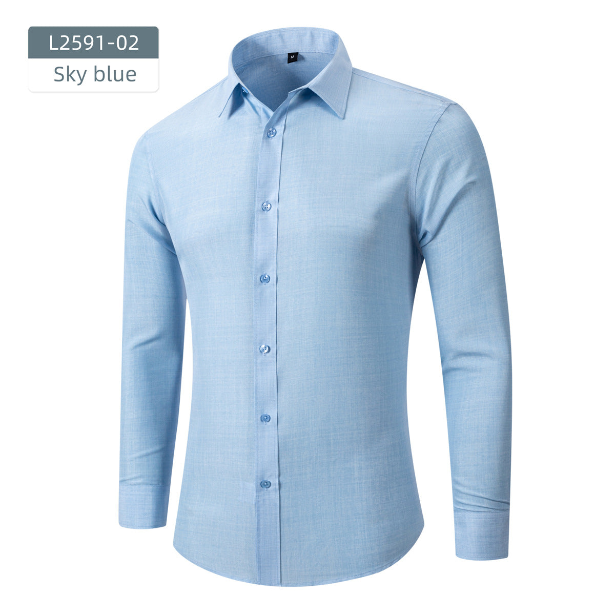 Mens Long Sleeve Business Shirt