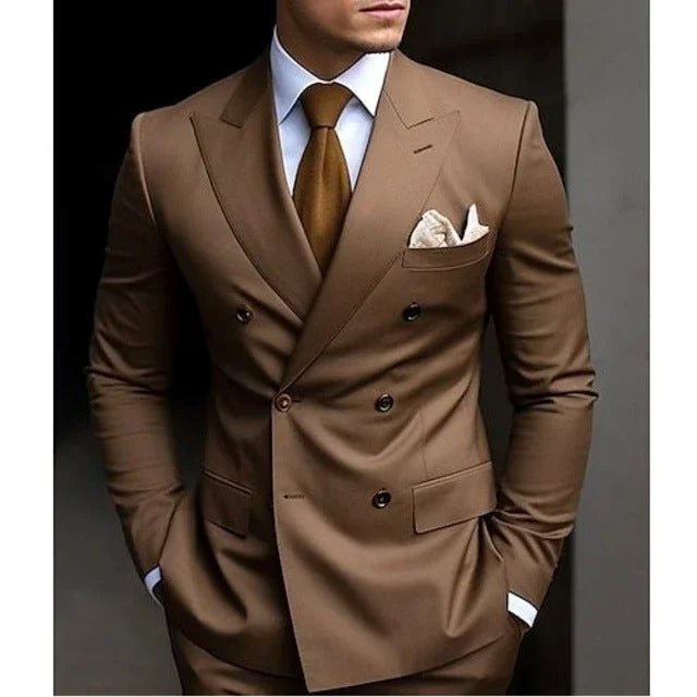 Modern Men's slim fit suit set