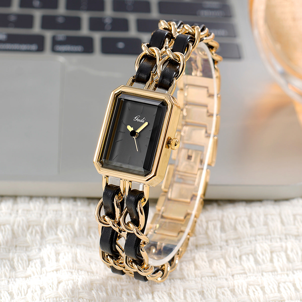 Luxury Square Dial Quartz Watch