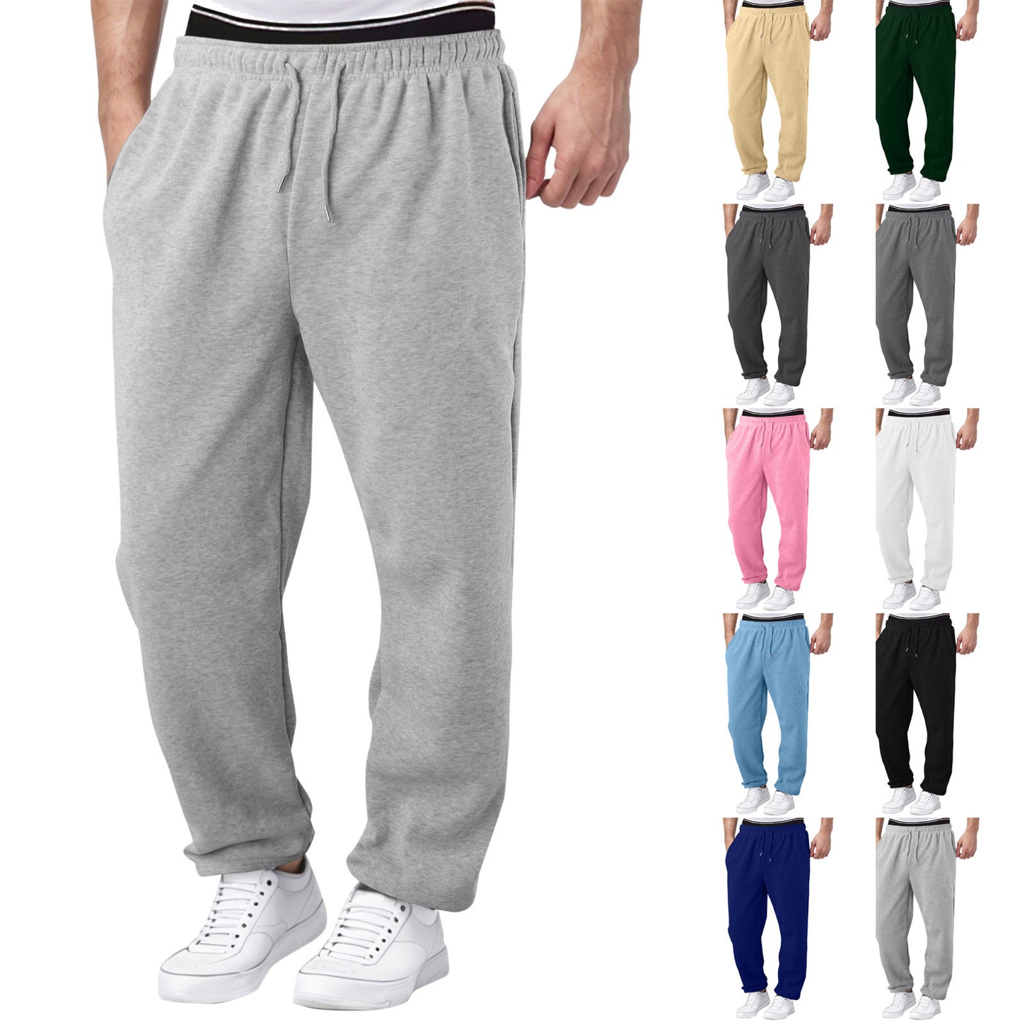 Men's Straight-Leg Sweatpants