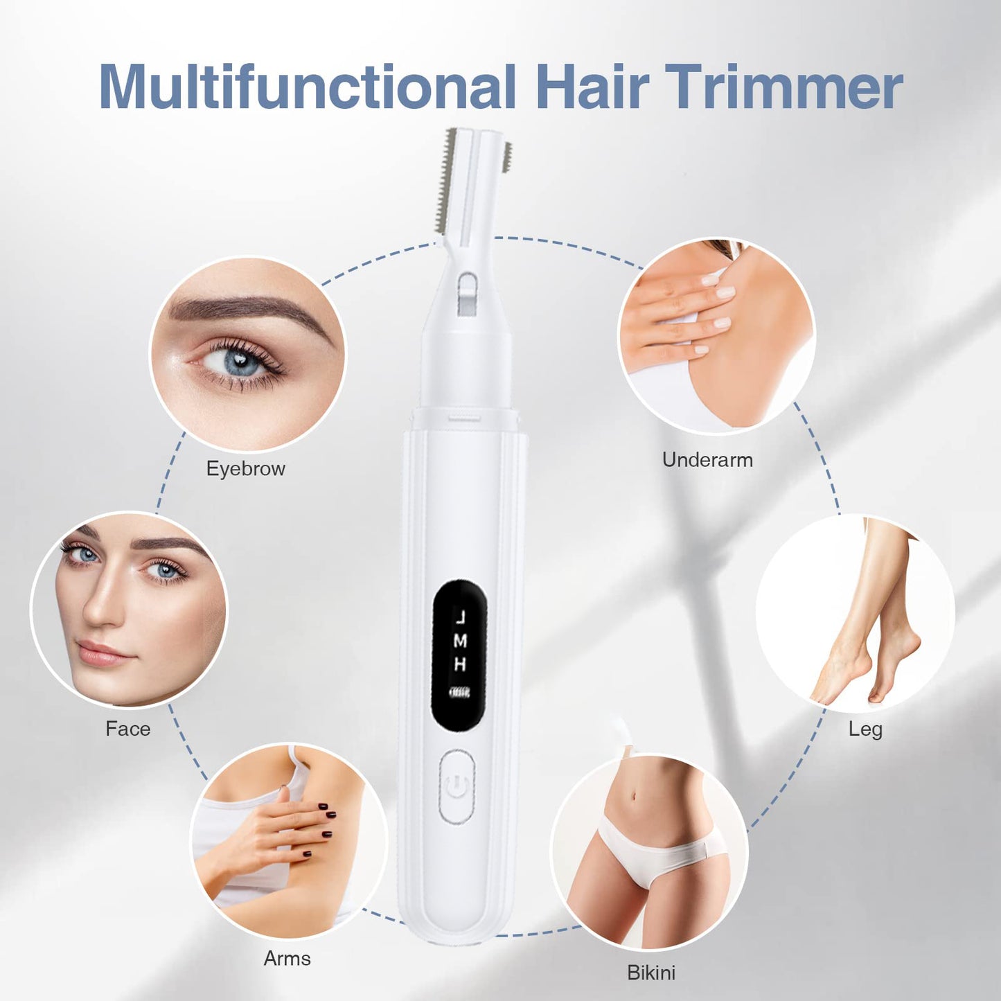 Rechargeable Electric Eyebrow Trimmer