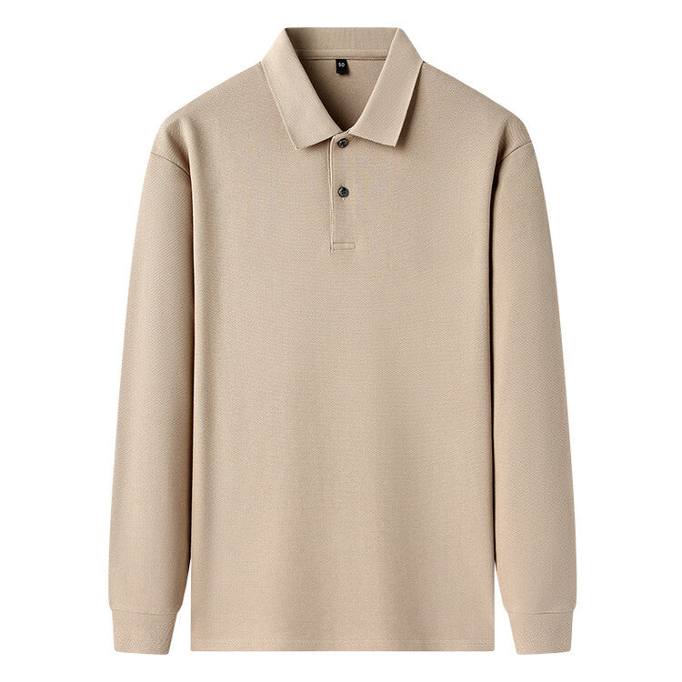 Long-staple cotton men's polo shirt