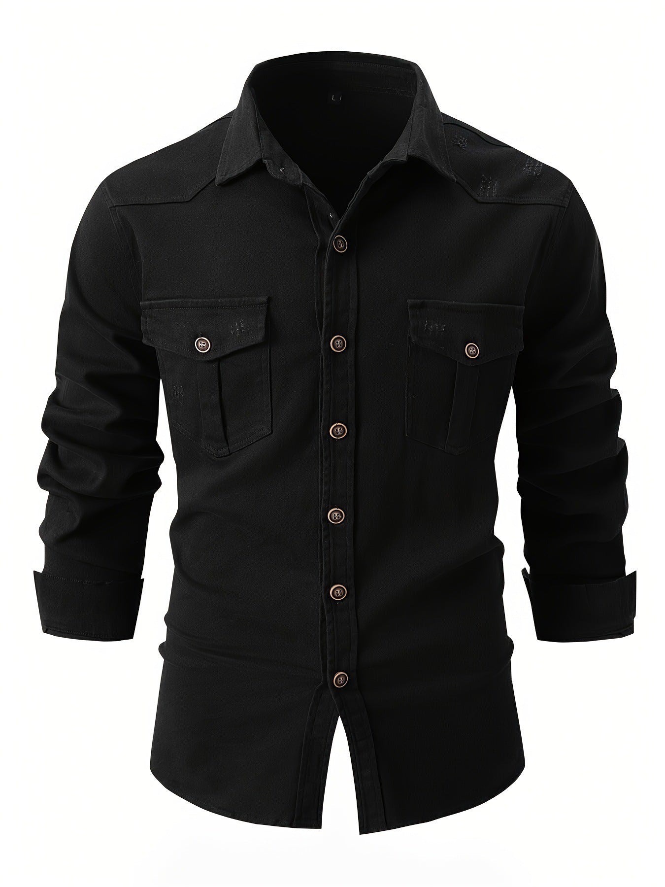 British slim fit men's cotton shirt