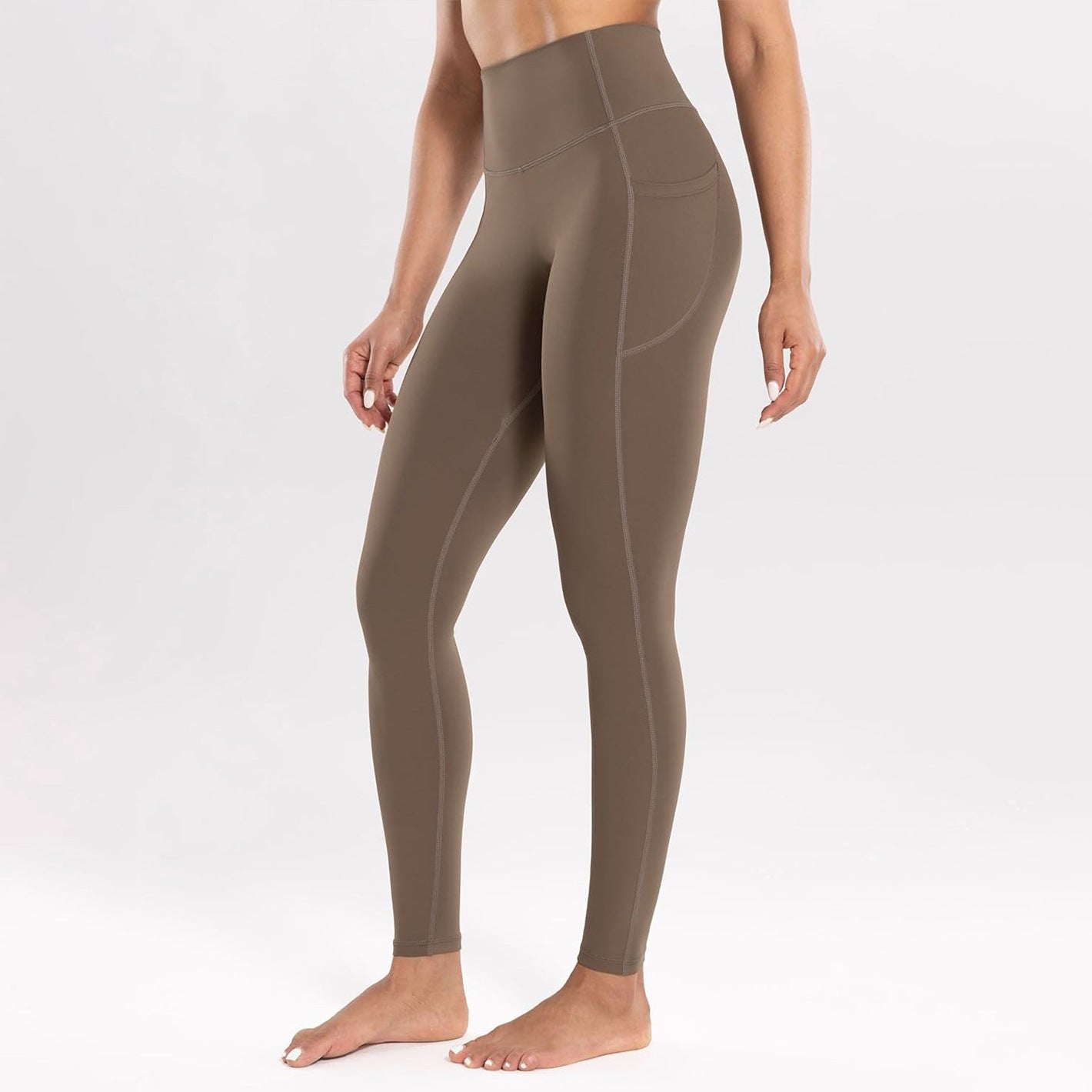 Padded running fitness pants