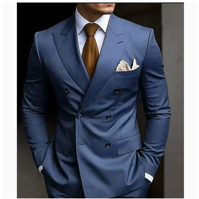 Modern Men's slim fit suit set
