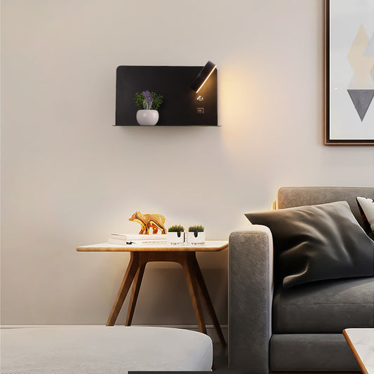 Modern USB LED Wall Lamp with Rotatable Design