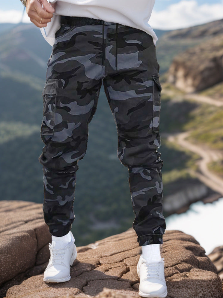 Camouflage work pants