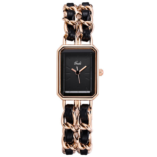 Luxury Square Dial Quartz Watch