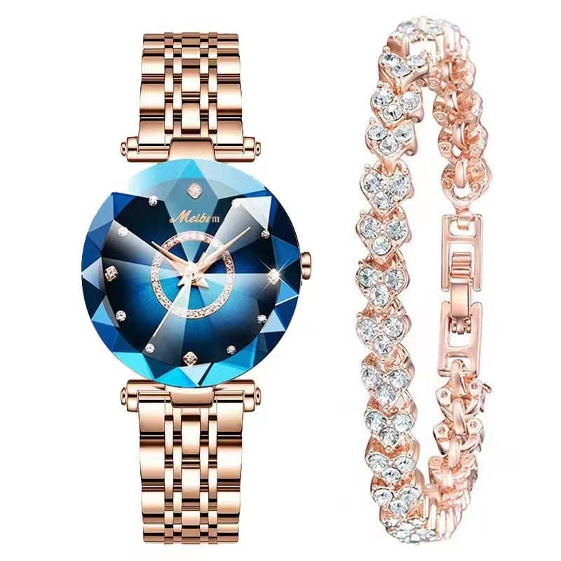 Fashionable ladies' watch with elegant appearance