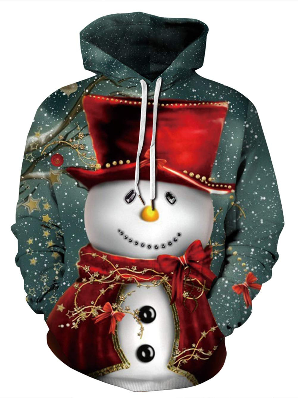 3D Digital Printing Hooded Sweater