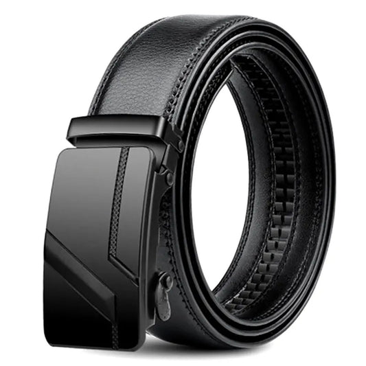 Automatic Buckle Mens Dress Belt