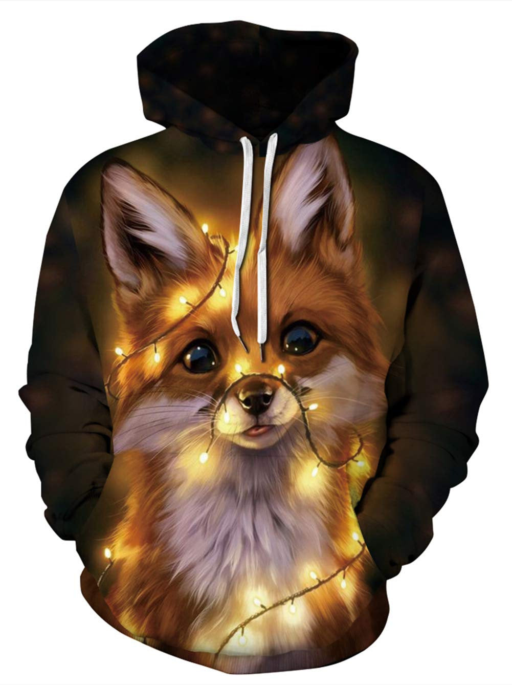 3D Digital Printing Hooded Sweater